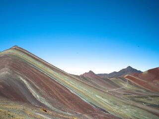The view from Rainbow Mountain